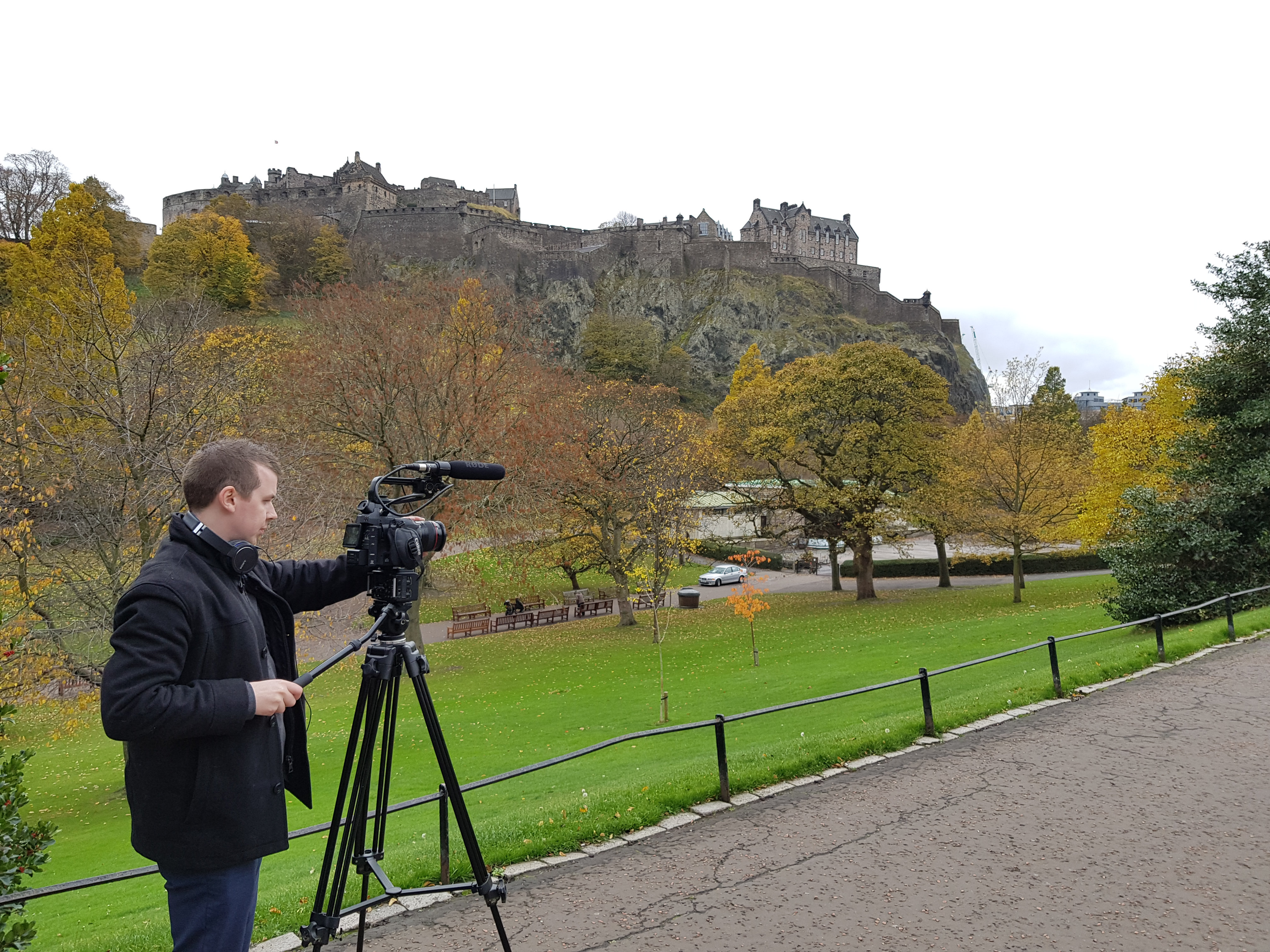 Vox pops out on location